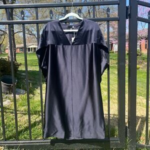 cos metallic linen shirt dress COS | Dresses | Cos Oversized Metallic Linen Maxi Shirt Dress Sz 34 Nwt